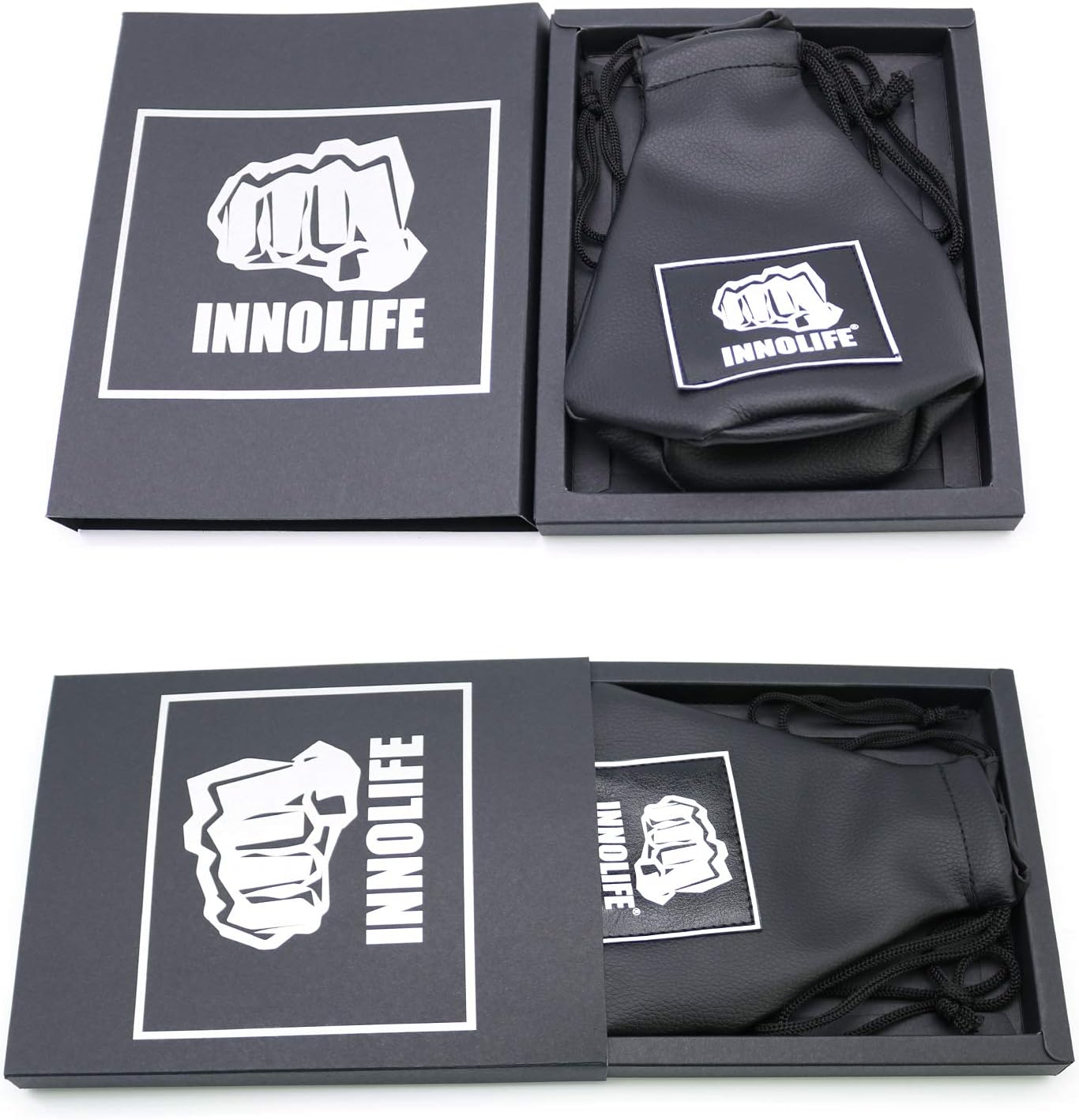 INNOLIFE Boxing Dodge Hide Speed Bag Leather Ball MMA Pendulum Training (Without Filler) : Sports & Outdoors