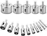 flintronic Diamond Drill Bit Set 15PCS 8-50mm Glass Tile Marble Ceramic view 8
