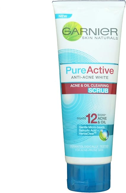 garnier active anti acne white