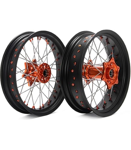 Amazon.com: KKE 21-18 Cast Wheels Kit Fit For KTM XC SX EXC EXC-F