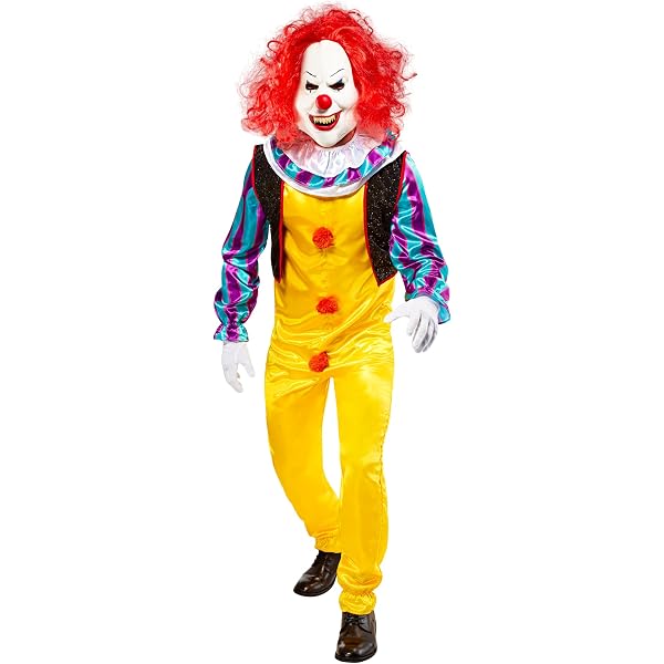 Rubies IT Movie Pennywise Maske – Offizielle Latex-Overhead-Maske Für Erwachsene