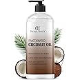 Botanic Hearth Fractionated Coconut Oil For skin 16 fl oz | Liquid Carrier Oil for Diluting Essential Oils - Skin, Lip, Body & Hair Oil Moisturize
