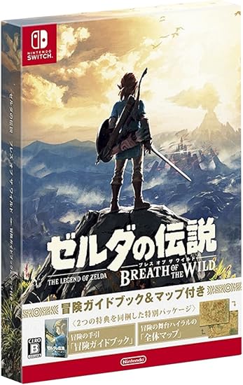 Amazon ゼルダの伝説 ブレス オブ ザ ワイルド 冒険ガイドブック マップ付き Amazon Co Jp限定 オリジナルステッカー 4種 セット 同梱 Switch ゲームソフト