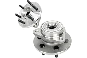 Aspligo 2Pcs 515007 Front Wheel Bearing Hub Assembly Compatible with Dodge 1997 1998 1999 2000 2001 2002 2003 2004 Dakota, 1998-2003 Durango,4WD, Non ABS, 6 Lug