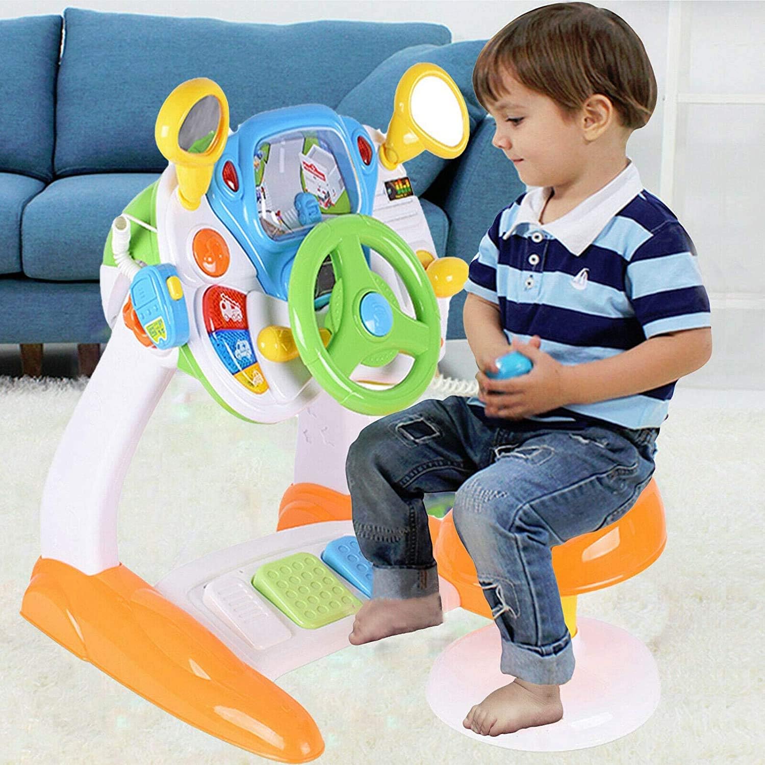 kids car steering wheel