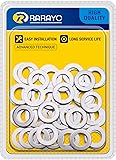 50 pcs Oil Crush Washers Drain Plug Gaskets