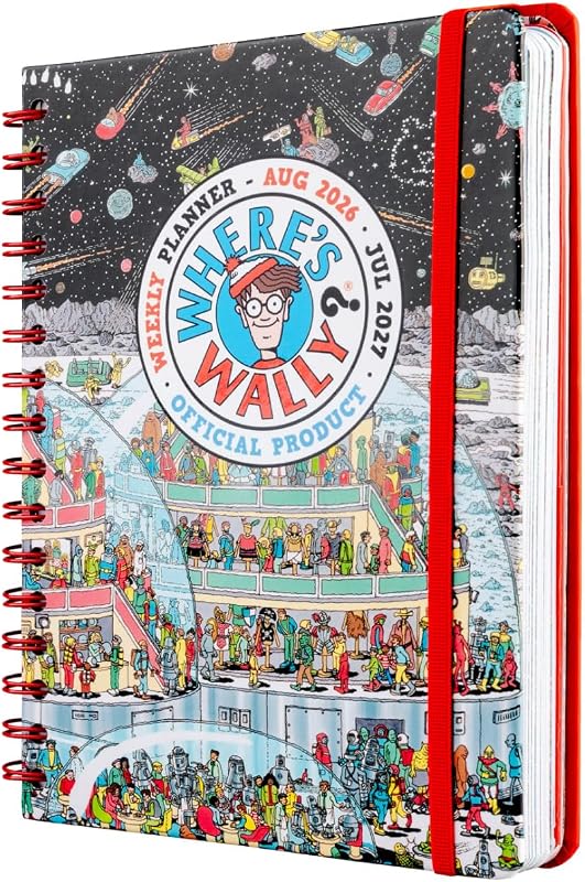 Agenda Escolar 2026 Visão da Semana 2027 Onde está o Wally?