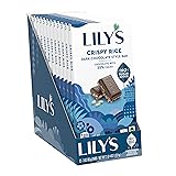 LILY'S Crispy Rice Dark Chocolate Style No Sugar
