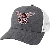 Campus Lab Official Collegiate Team Logo 2 Adjustable Snapback Trucker Hat - Unisex for Men and Women