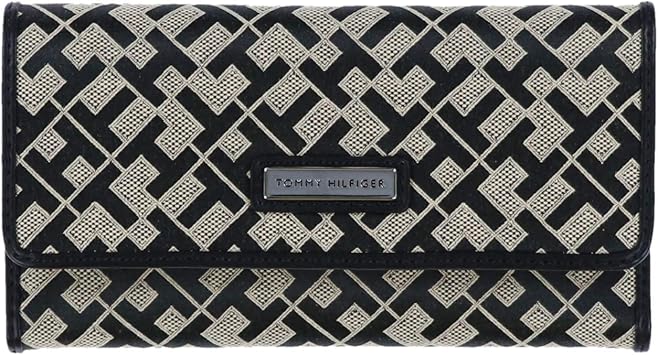 tommy hilfiger canvas wallet