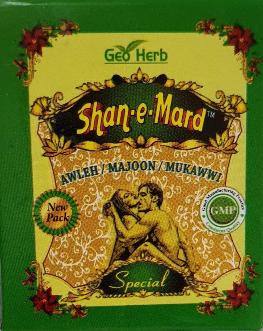 GEO HERBS Shan E Mard Spacial Power Pack for Health and Stamina, 250 Gram