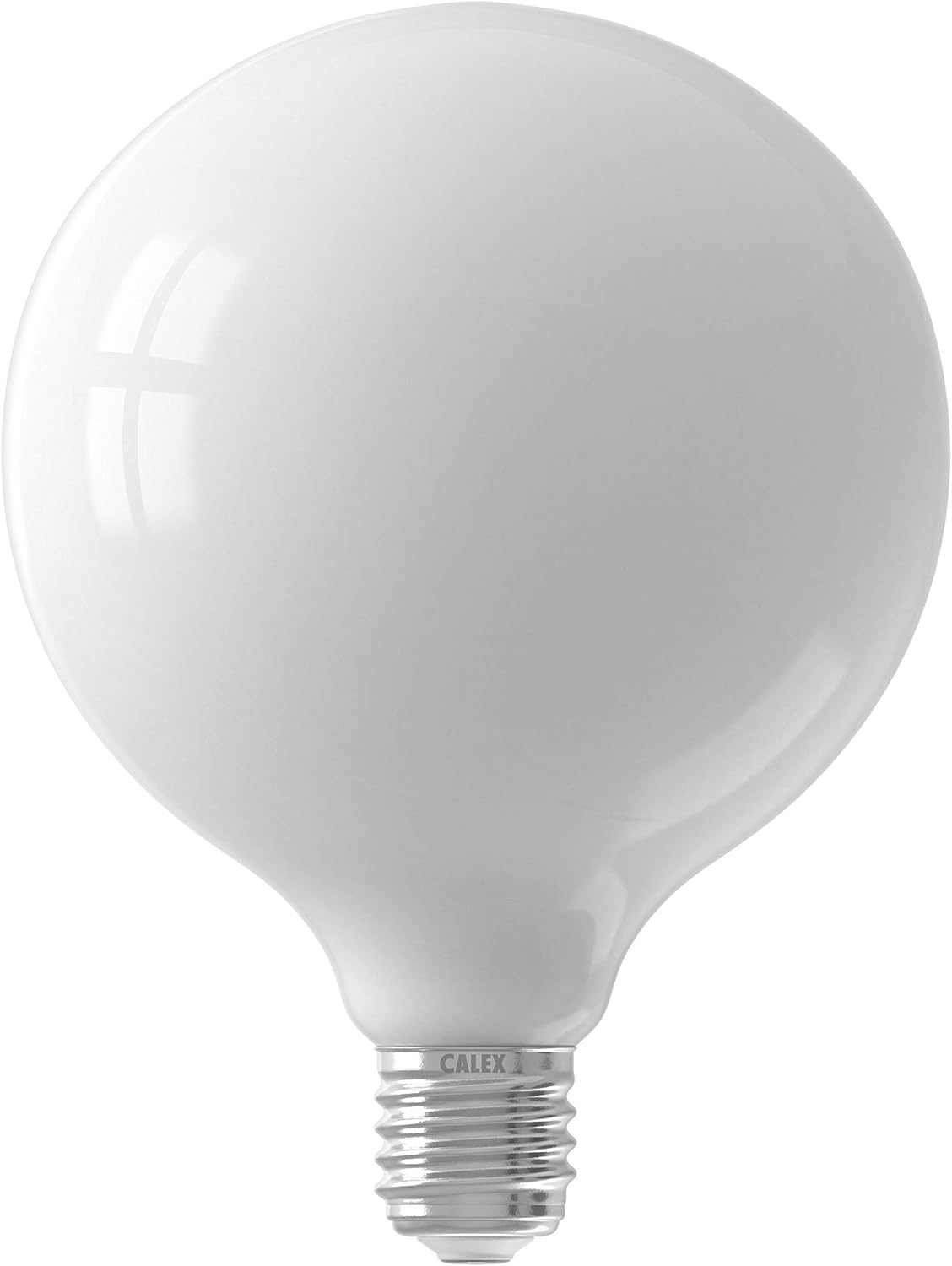 CALEX 220-240 V 6 W 650 Lumen E27 G125 2700 K Dimmable LED Full Glass Long Filament Globe Lamp, Soft Line, One Size 425486
