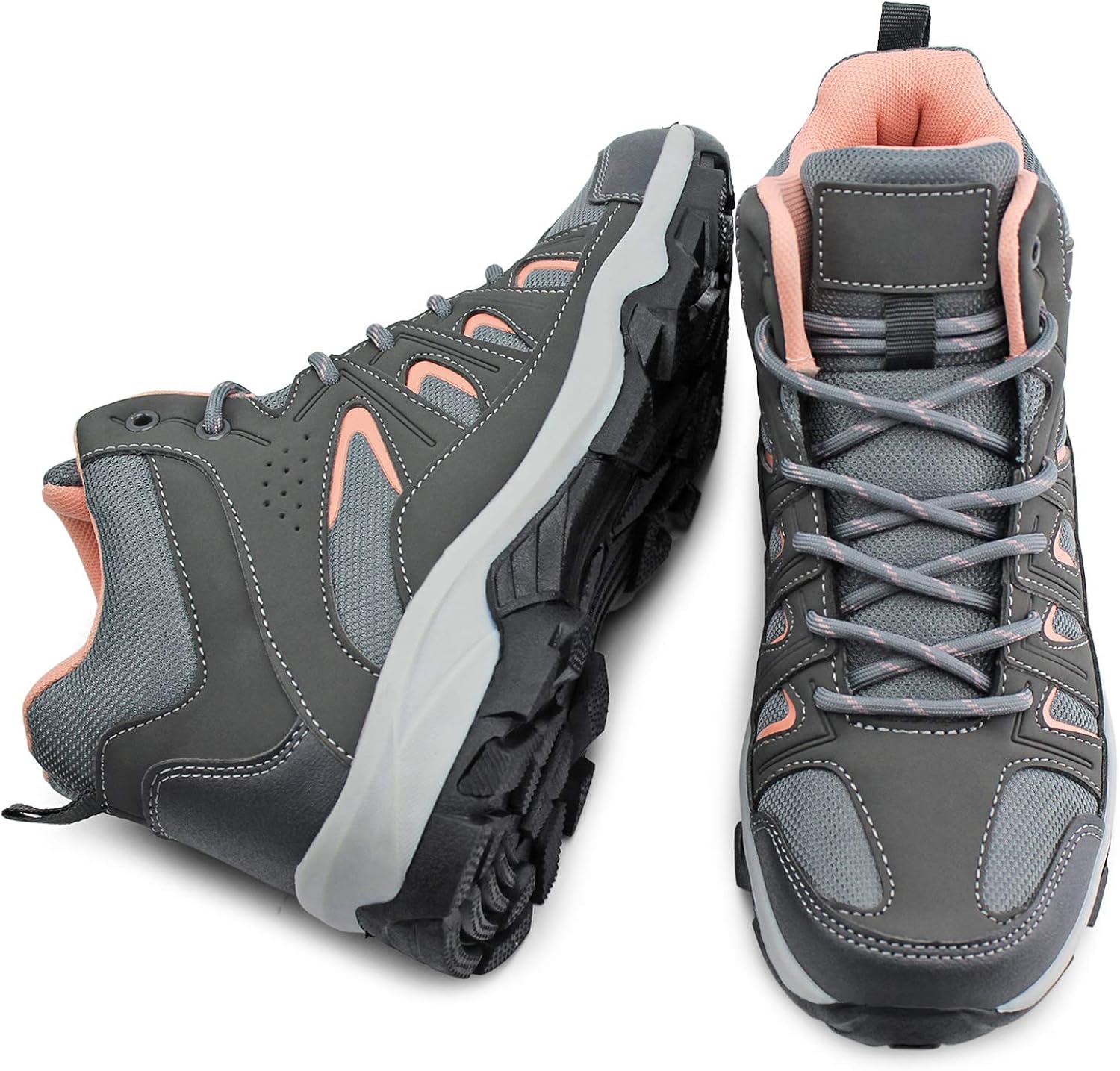  | JABASIC Womens Mid Hiking Boots Lightweight Waterproof Outdoor Trekking Shoes | Hiking Boots