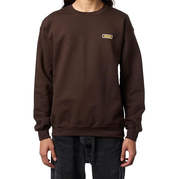 Vans Men's Boxed In Crew Sweatshirt | Warm Fleece Lining, Regular