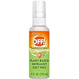 OFF! Botanicals Deet-Free Bug Spray & Mosquito Repellent, 4 oz.