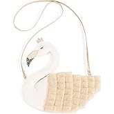 Coucoland Toddler Purse for Girls, Shoulder Crossbody Bag Lightweight Glitter PU Leather Handbag for Kids Birthday Christmas