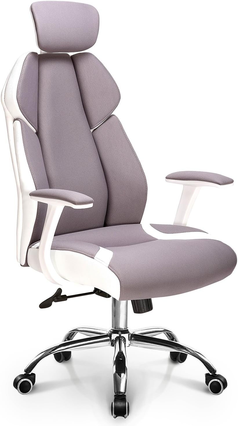 Brown Neo Chair Premium Soft Breathable Fabric Office ...