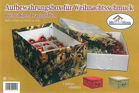 My Home Aufbewahrungsbox für Weihnachtsschmuck