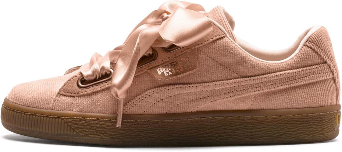 tênis puma basket heart corduroy feminino