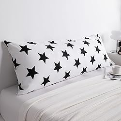 NTBAY Body Star Pillowcase, 1800 Thread Brushed