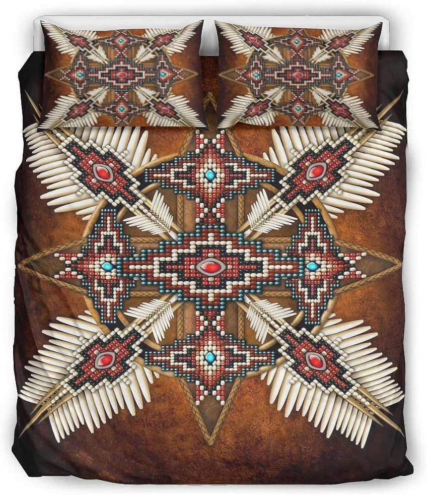 Native American Bedspread Bedding Sets Luxury 3Pieces