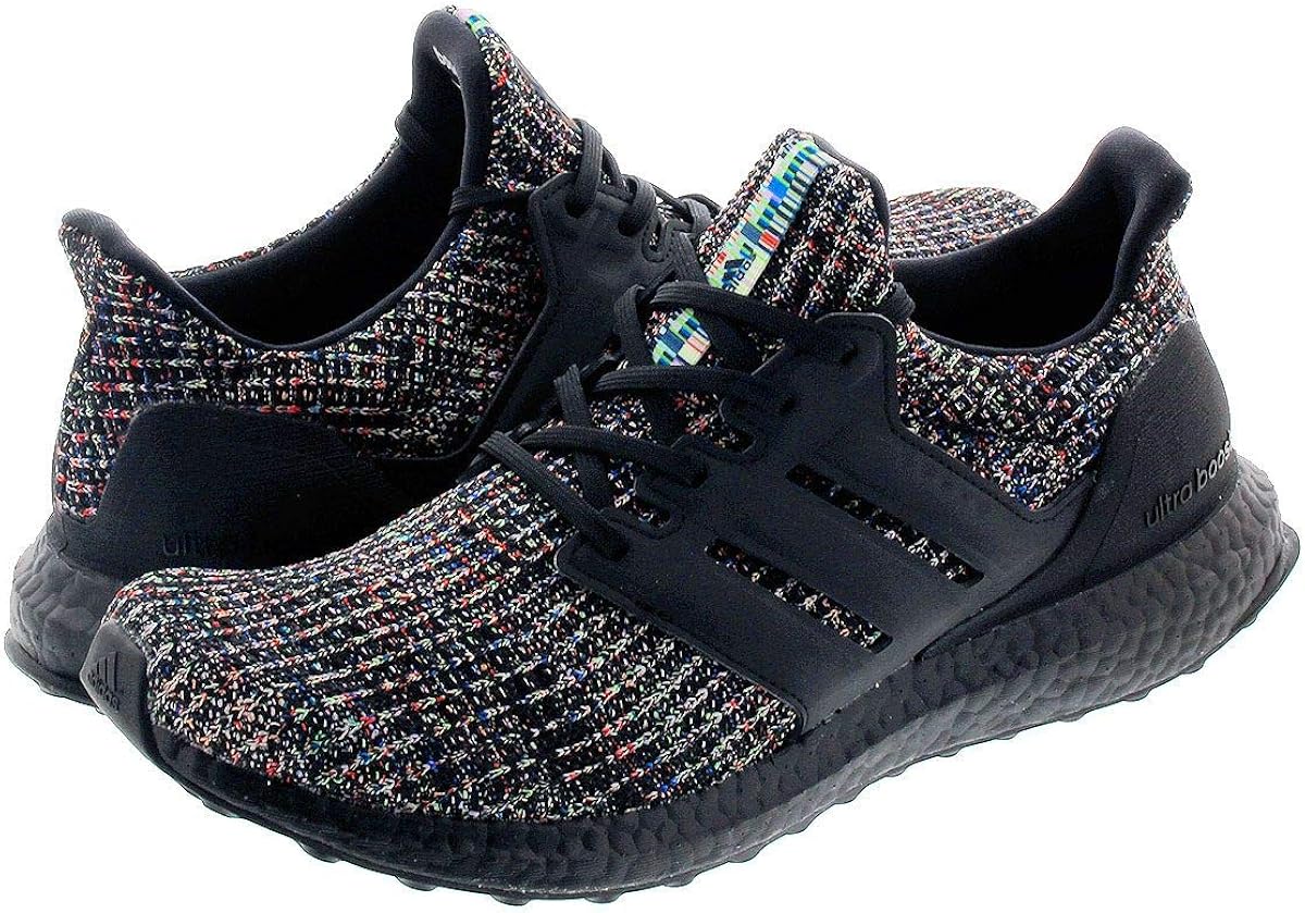 adidas ultra boost core black glow green