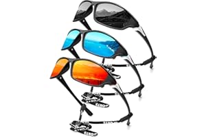 KALIYADI Polarized Sunglasses-Men Sports Sun-glasses: Mens Sunglasses Polarized UV Protection for Fishing Driving Cycling