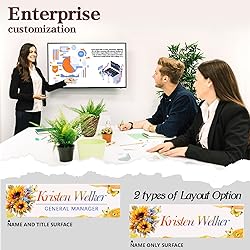 Custom Office Name Plate for Desk - Desk Name Plate