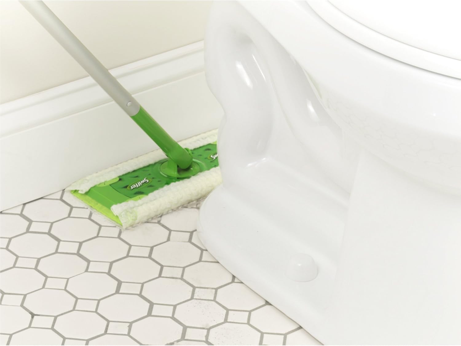 Swiffer Sweeper 2 In 1 Mop And Broom Floor Cleaner Starter Kit: Health & Personal Care