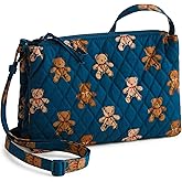 Vera Bradley womens Premium Cotton Foxbury Crossbody Bag