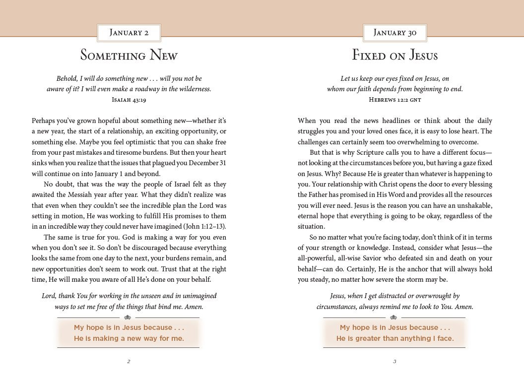 Jesus, Our Perfect Hope: A Daily Devotional for Finding Confidence and Encouragement in God’s Promises (365 Devotions - Inspiration for Every Day of the Year) (Devotionals from Charles F. Stanley) Jesus, Our Perfect Hope: A Daily Devotional for Finding Confidence and Encouragement in God’s Promises (365 Devotions - Inspiration for Every Day of the Year) (Devotionals from Charles F. Stanley) Im