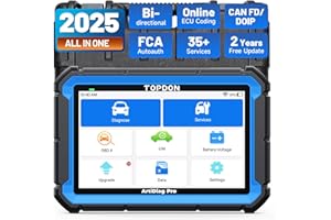 TOPDON ArtiDiag Pro OBD2 Scanner Diagnostic Tool, Bidirectional Scan Tool with ECU Coding, 35+ Services, V.A.G Guided, FCA SGW, Can FD DoIP/All System Diagnosis
