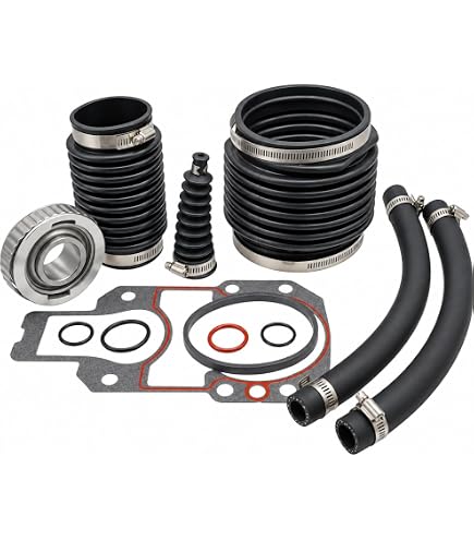 Amazon.com: Transom Bellows Kit - With U-Joint Exhaust Shift Cable