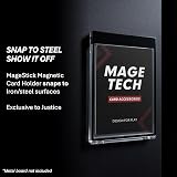Mage Tech Card Deck Box for MTG Commander Display 100 Double-Sleeved Cards view 6