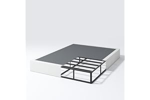 NHODIR Box Spring for Queen Bed, 9 inch Queen Box Spring Only, Strong Metal Frame Mattress Foundation, No Noise, Easy Assembly