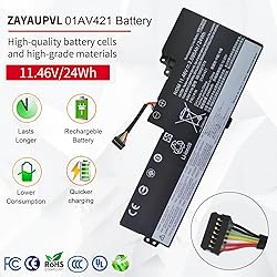 ZAYAUPVL T470 T480 Internal Battery for Lenovo