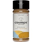 Crumps Naturals Turkey + Superfood Golds 3.88oz, 110Grams, Dog Treats, Sprinkles, Topper