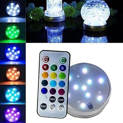 luces led sumergibles impermeables