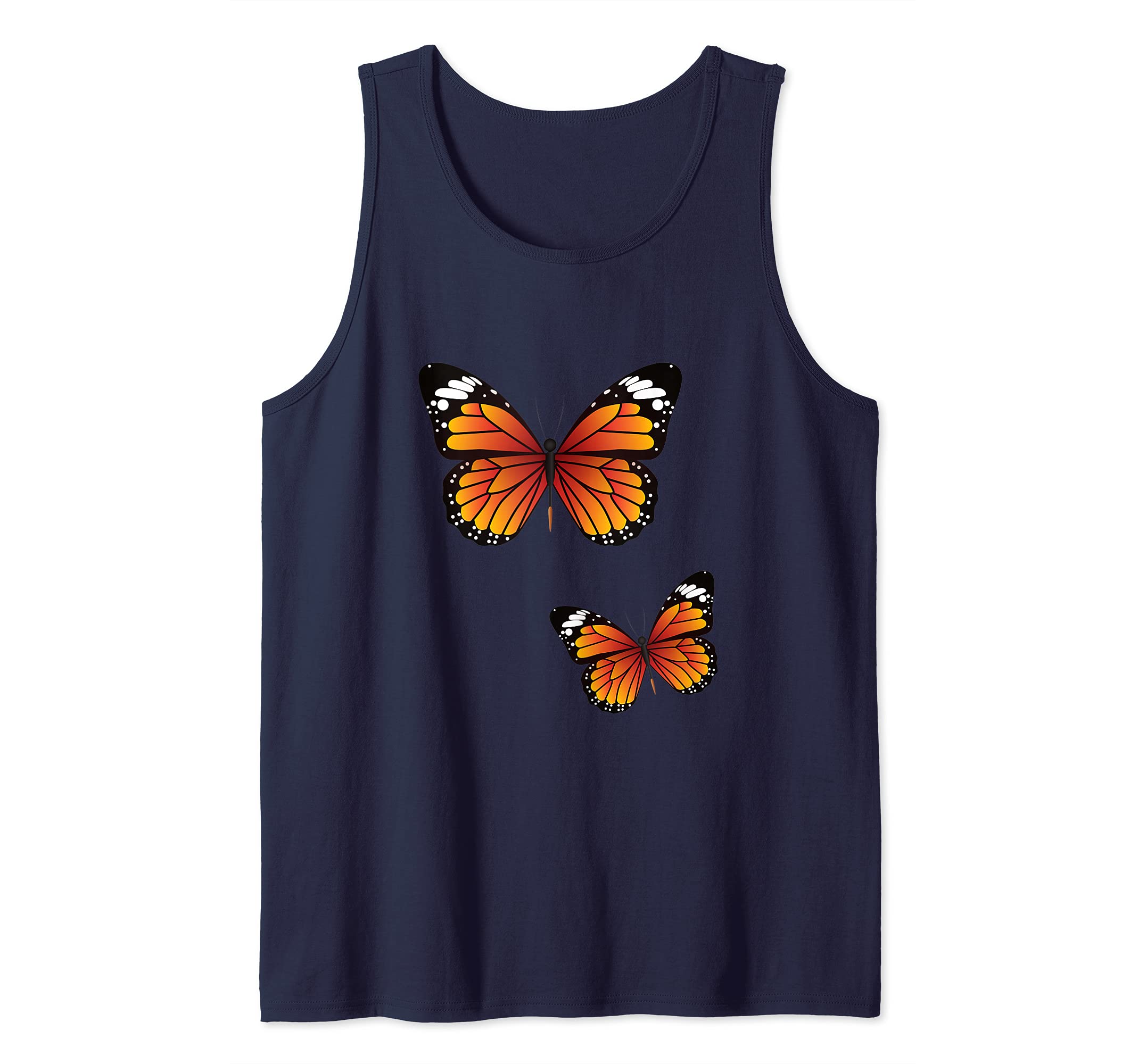 Butterfly Design Insect Nature Lover Monarch Butterflies Tank Top