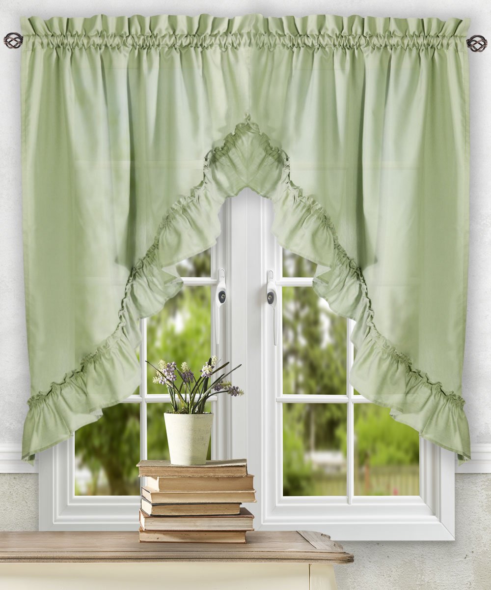 Best Sage Green Kitchen Curtains
