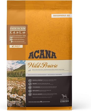 acana wild prairie dog 11.4 kg
