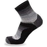 GRIP6 Wool Micro-Crew Socks: Lightweight Wool Socks for Hiking, All Day Comfort - Wicking Crew Socks for Men and Women