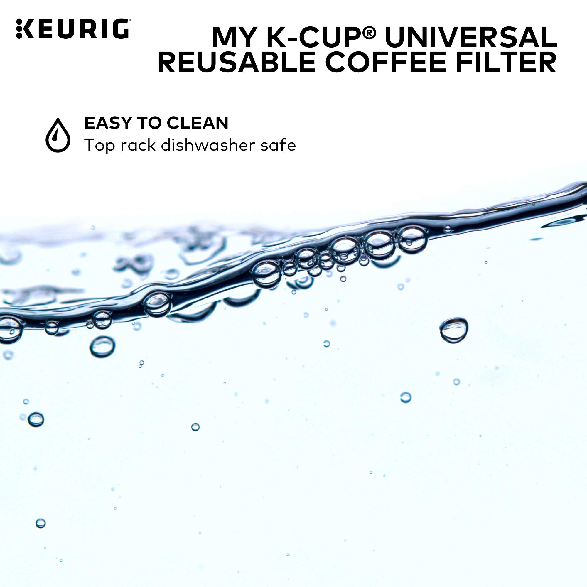 Keurig My k-cup Universal Reusable Coffee Filter, blk