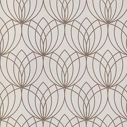 Muriva Papier Peint Rose Crème Lotus 148504 Feature