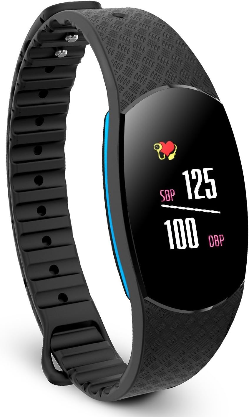 Joyzy Activity Tracker Fit Watch Fitness Watch with Heart Rate Monitor, J2 IP67 Waterproof Pedometer Touch Screen Fitness Tracker Step Counter, Sleep Monitor Smart Wristband Bracelet