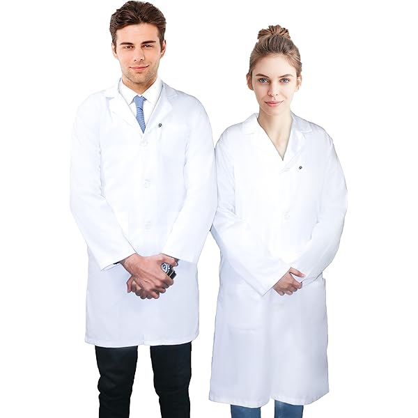 ジャケット・アウター SHAREEF COTTON PIQUE LABORATORY COAT