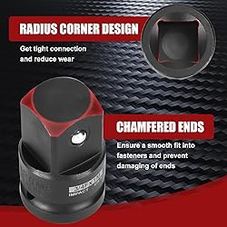 AOBEN 8 Piece Impact Socket Adapter and Reducer