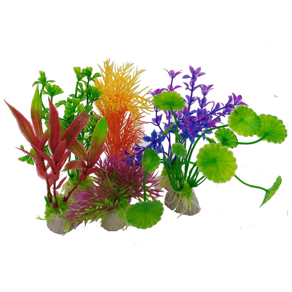 Evnis Fish Tank Decorations Home D Cor Plastic Amazon In Home