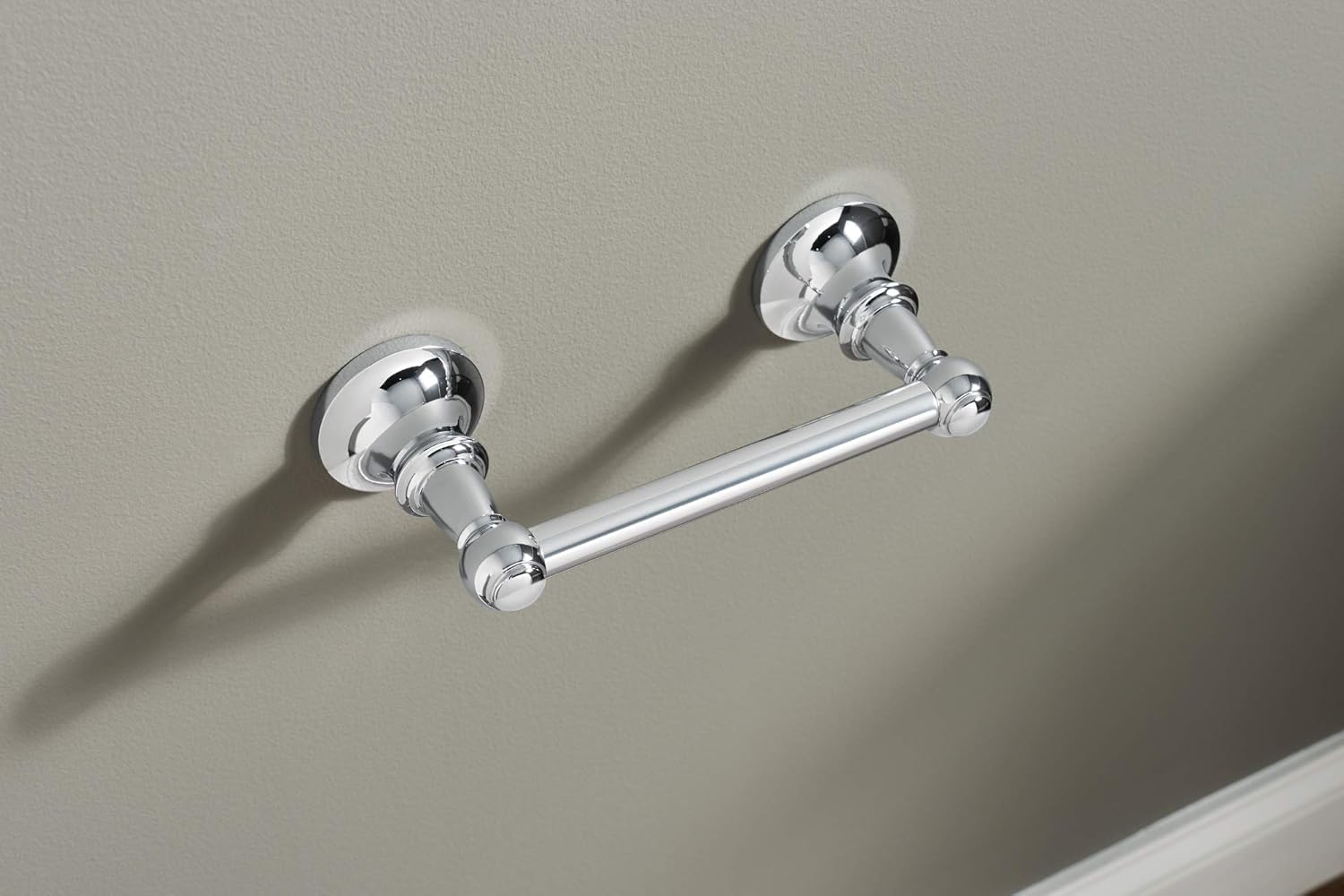 Moen DN4408CH Vale Double Post Pivoting Toilet Paper Holder, Chrome - Toilet Paper Holders - 