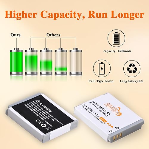 Replacement Batteries Canon Powershot Sx530hs Battery NB-6L] Canon